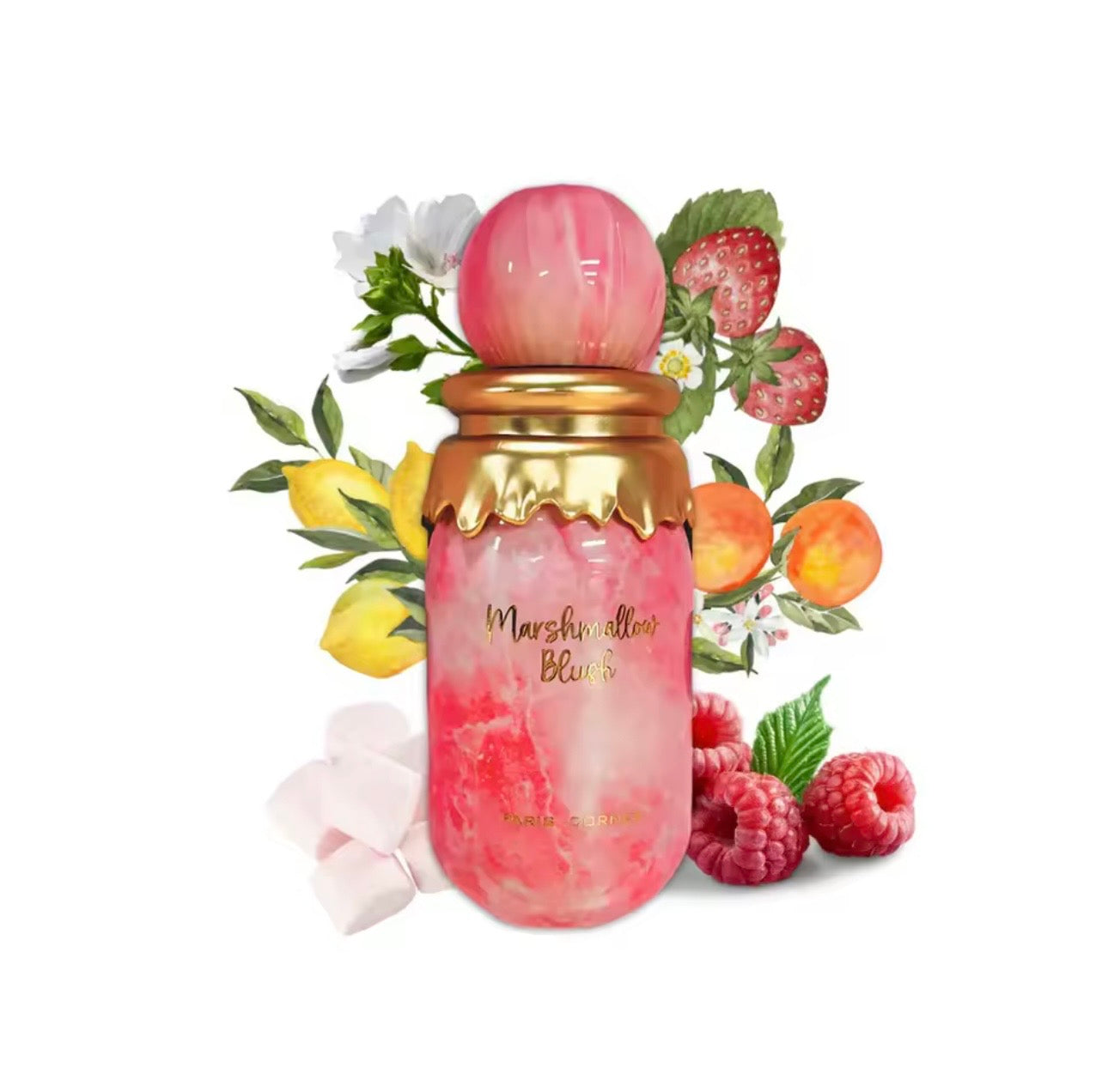 Marshmallow Blush Eau de Perfume Strawberry, Marshmallow & Vanilla Sweet Fragrance for Women