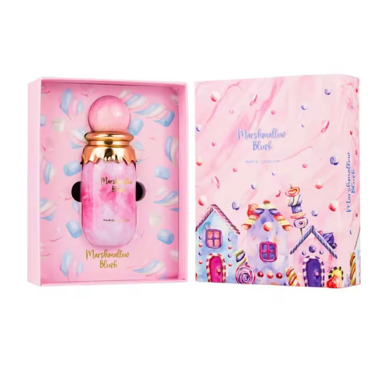 Marshmallow Blush Eau de Perfume Strawberry, Marshmallow & Vanilla Sweet Fragrance for Women